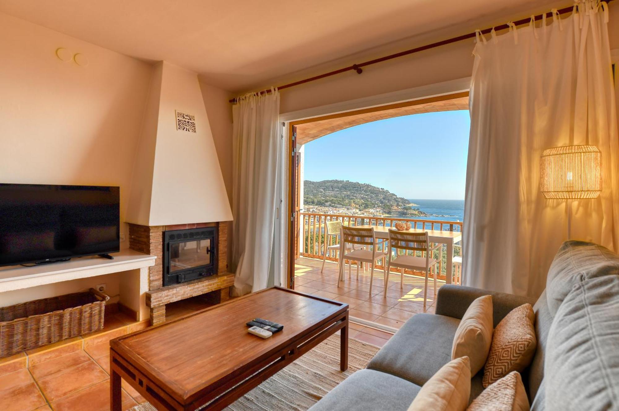 Panoramic Sea Views Daire Calella De Palafrugell Dış mekan fotoğraf