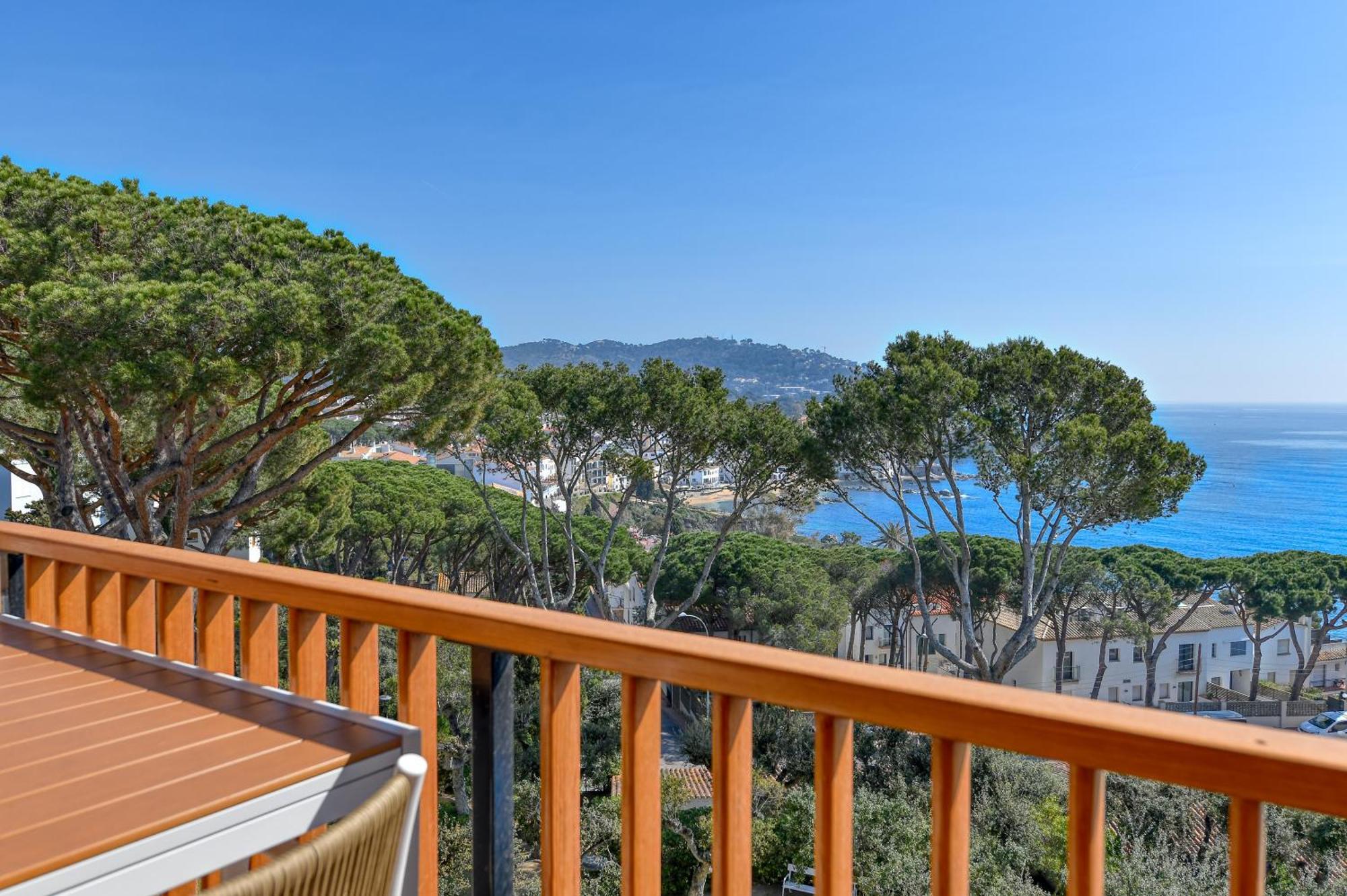 Panoramic Sea Views Daire Calella De Palafrugell Dış mekan fotoğraf